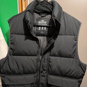 Hollister puffer vest